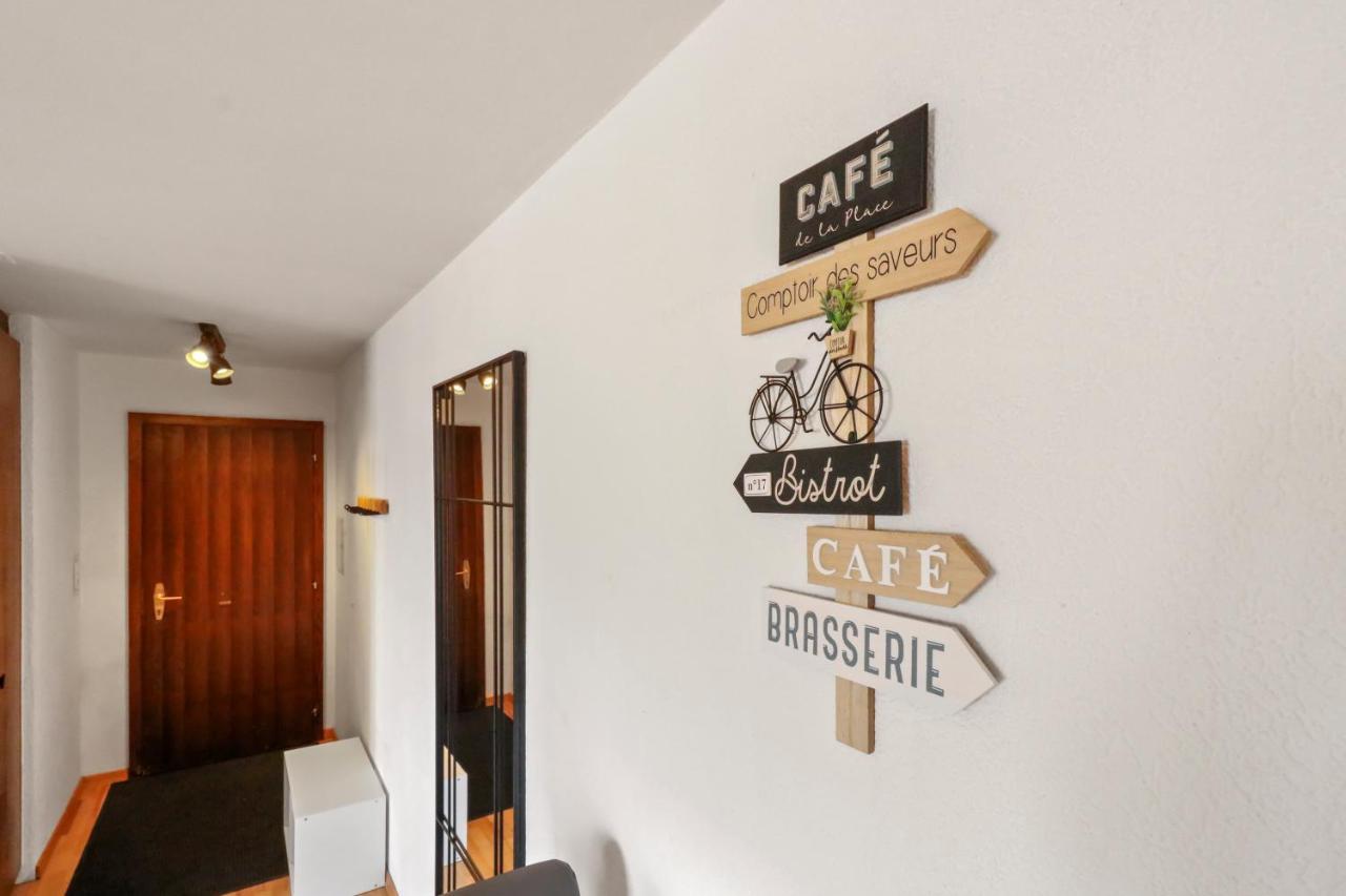 Logement Chaleureux Au Coeur De La Station Crans-Montana Eksteriør bilde