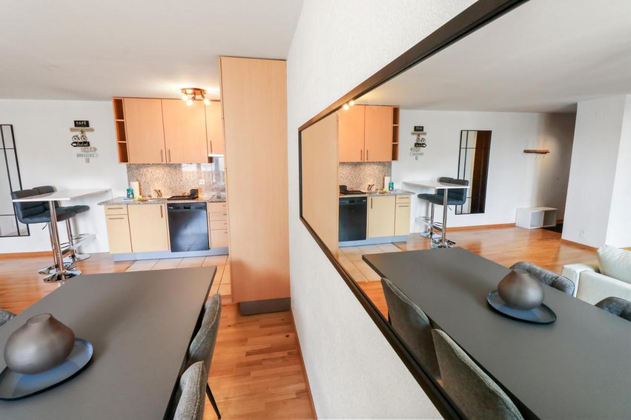 Logement Chaleureux Au Coeur De La Station Crans-Montana Eksteriør bilde