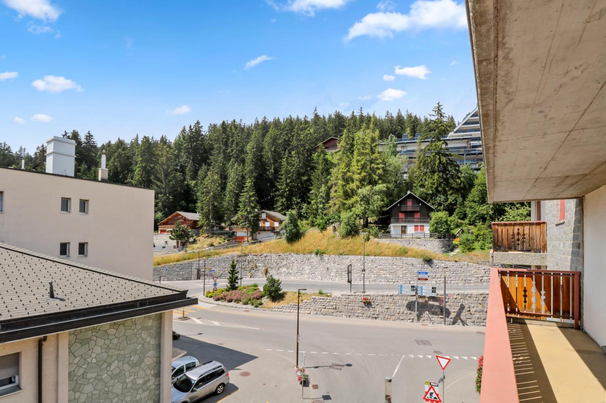 Logement Chaleureux Au Coeur De La Station Crans-Montana Eksteriør bilde